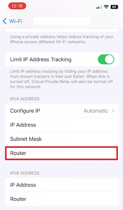 How To Find Your Routers Ip Address Ios Wifi Router