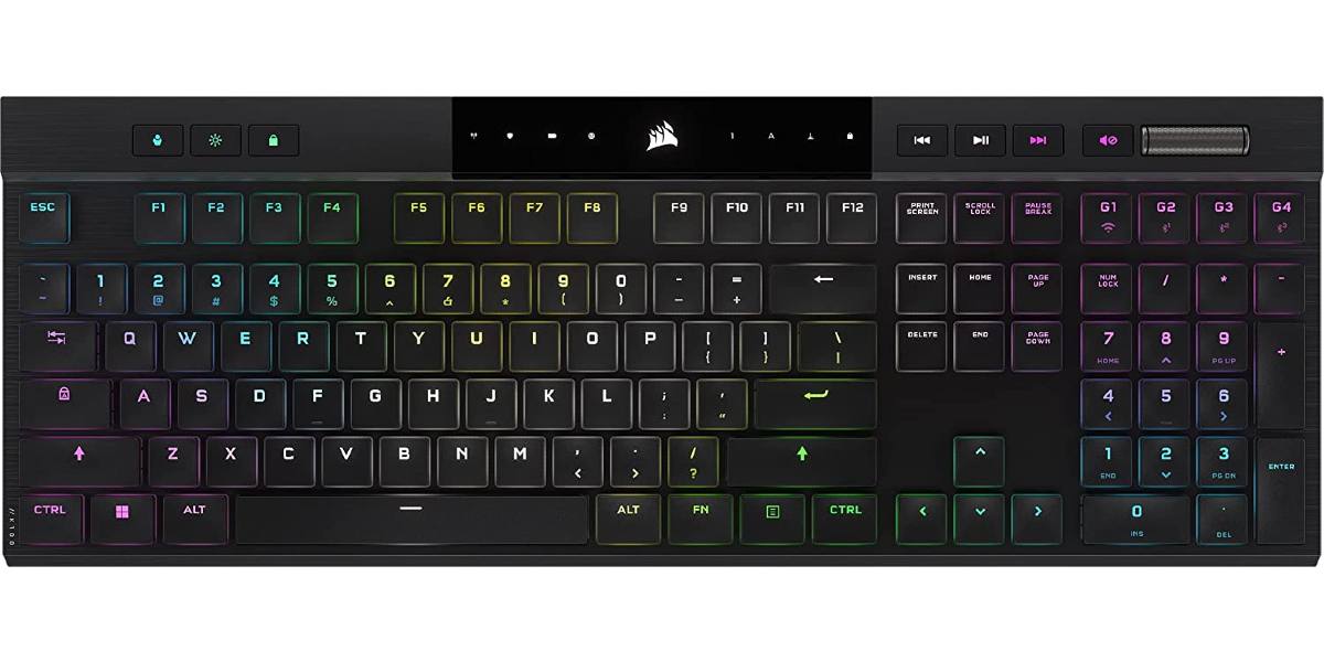 Lowprofile Mech Keyboard Corsairk100air