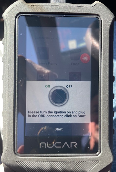 Mucar Scanner Ignition