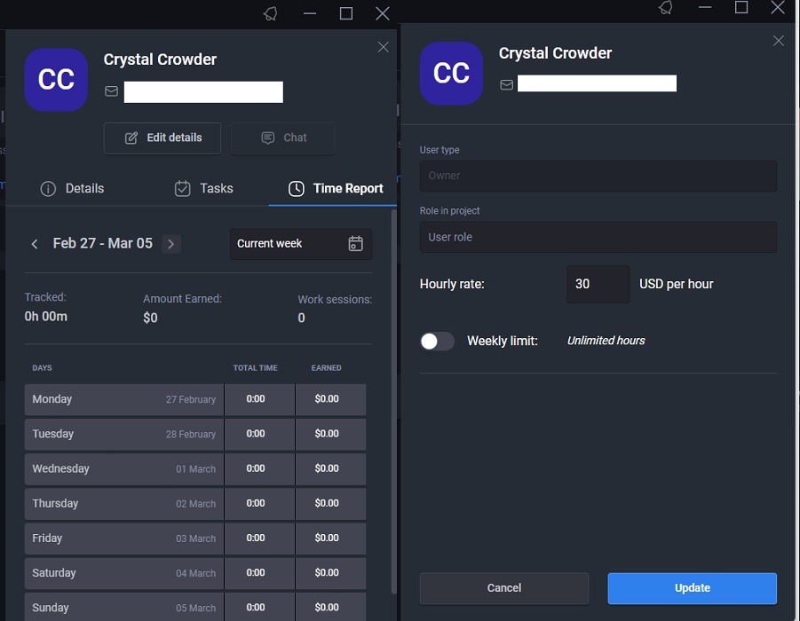 Teamly Review Set Hours
