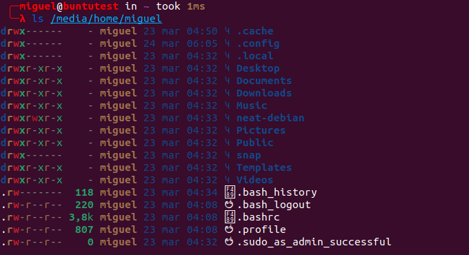 Ubuntuhome Listfiles
