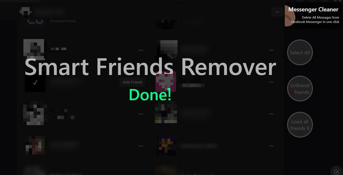 Extension process finished. 