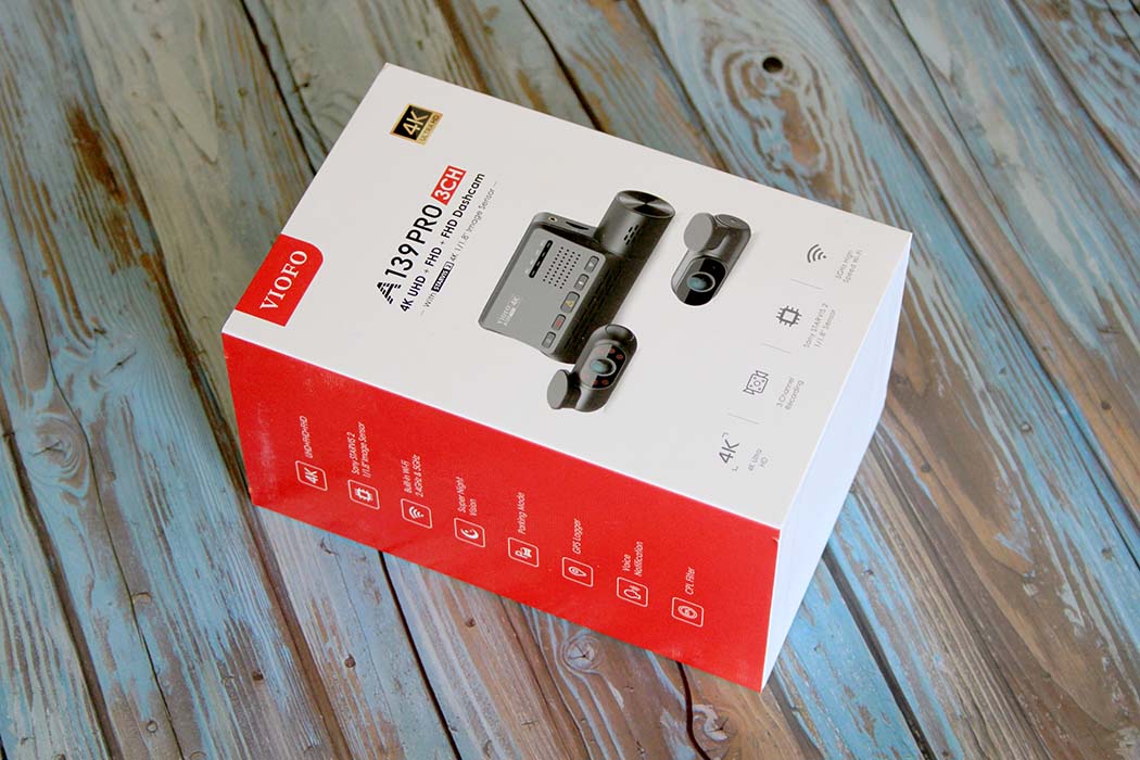 Viofo A139 Pro Packshot