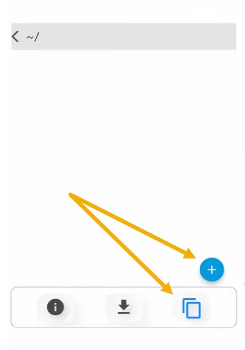 Adding a new ISO to the Ventoy app on Android.