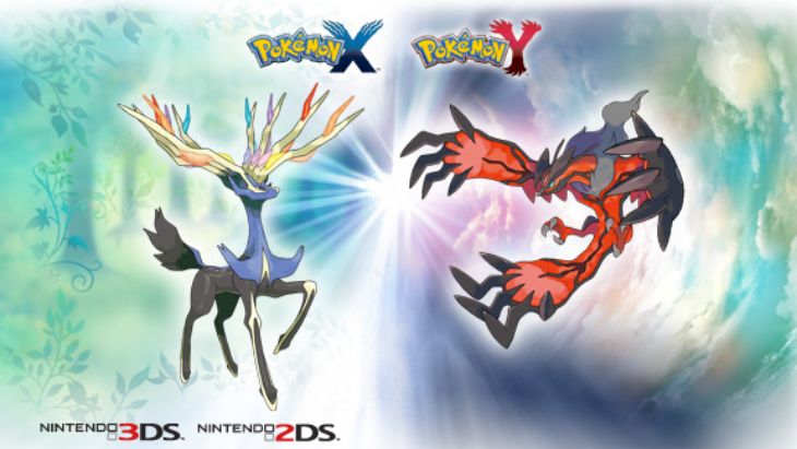 Pokemon X and Y in-game image. 