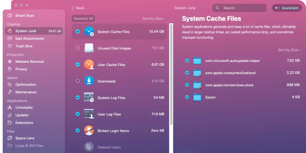 Cleanmymac App Preview