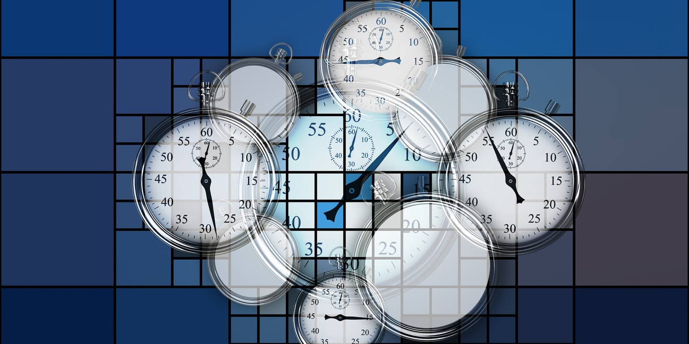 Clocks and blocks from Pixabay