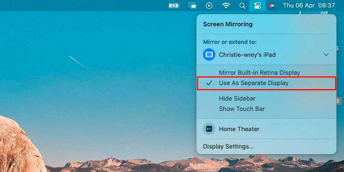 Guide To Using Sidecar On Macbooks Screenshot 2