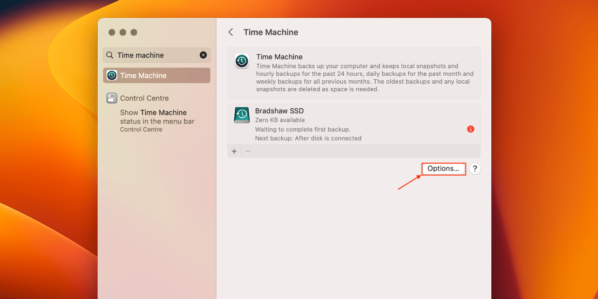 How To Stop Unnecessary Backups Options