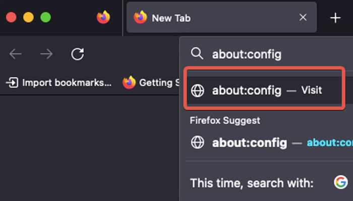 Playback Go To Firefox Advanced Settings