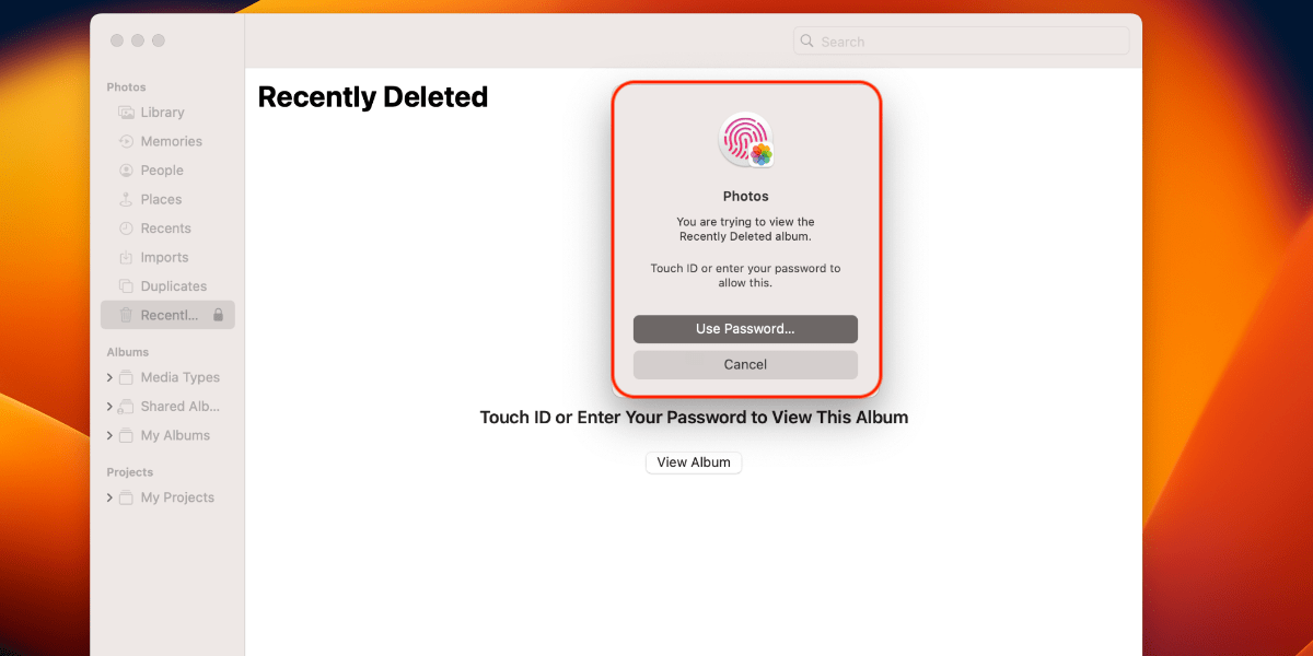 Remove Photos From Recycle Bin Give Permission