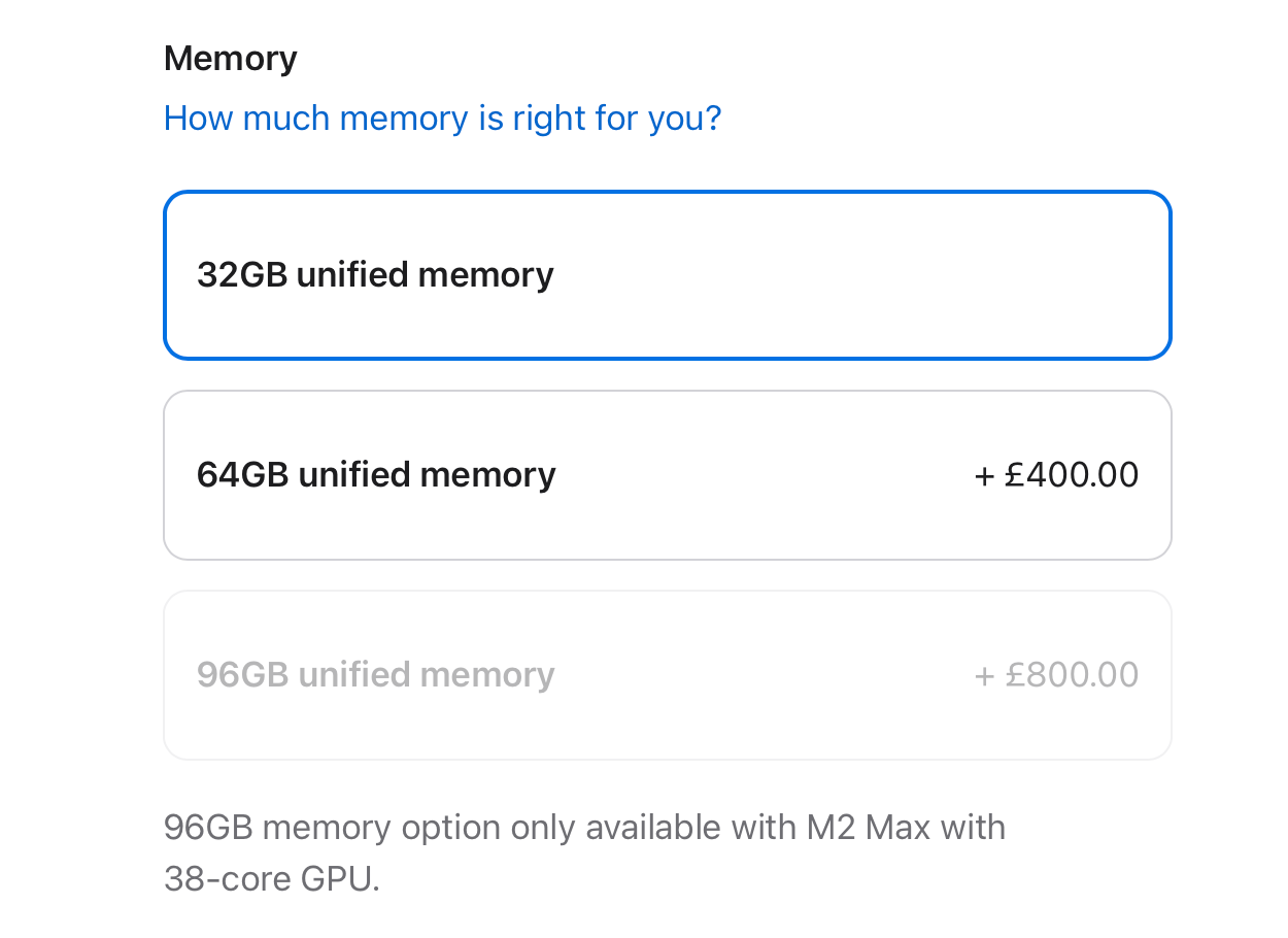 Unified Memory on MacBook