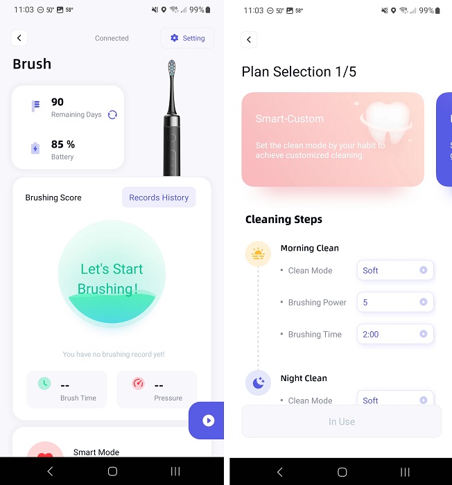 Bitvae Smart S2 Electric Toothbrush Battery