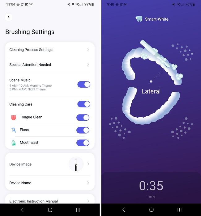 Bitvae Smart S2 Electric Toothbrush Music