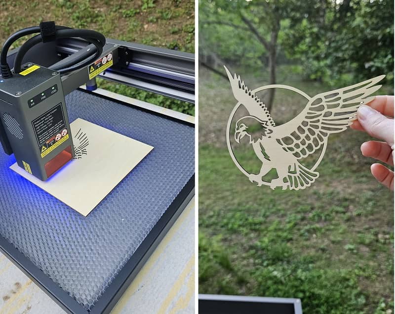 Creality Falcon2 22w Laser Engraver And Cutter Eagle