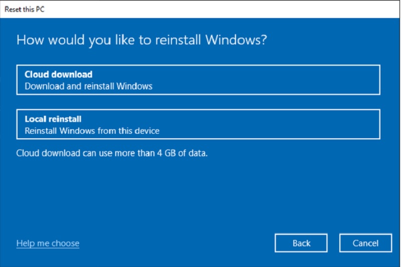 How To Factory Reset Windows 10 Install