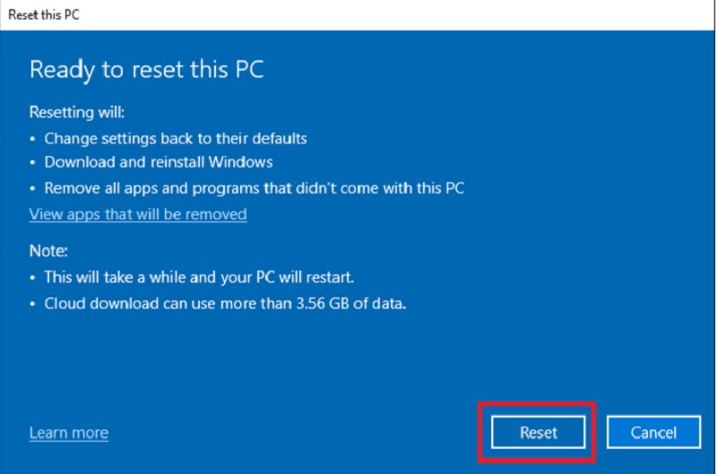 How To Factory Reset Windows 10 Reset