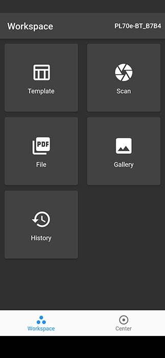 Nelko Thermal Label Printer App Main