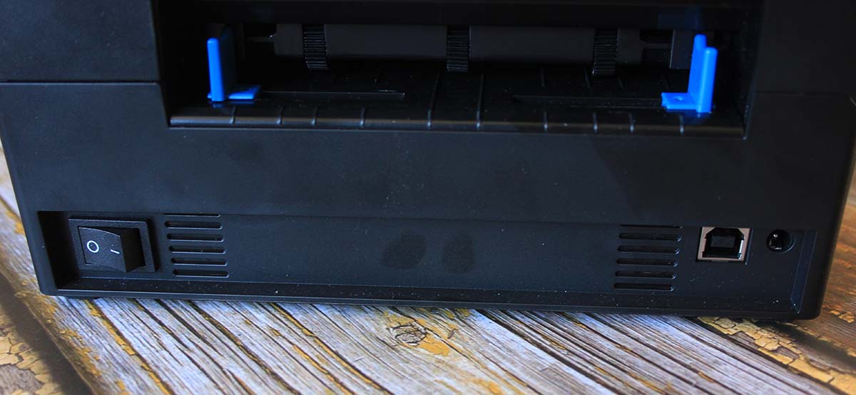 Nelko Thermal Label Printer Back