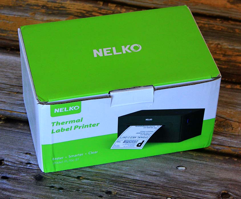 Nelko Thermal Label Printer Boxshot