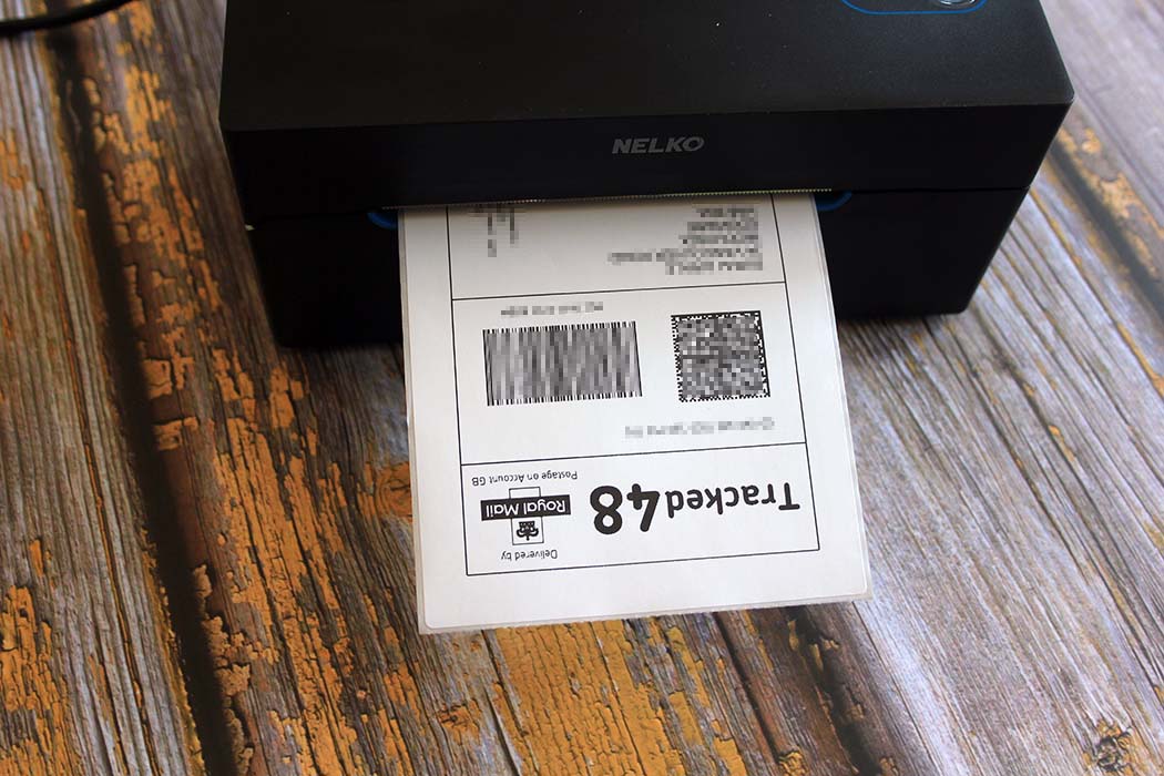 Nelko Thermal Label Printer Printout 1