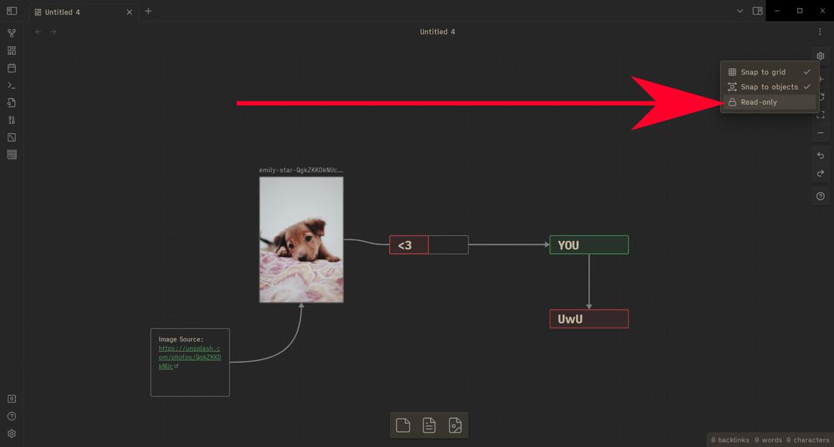 Obsidian Canvas Arrow To Read Only Canvas