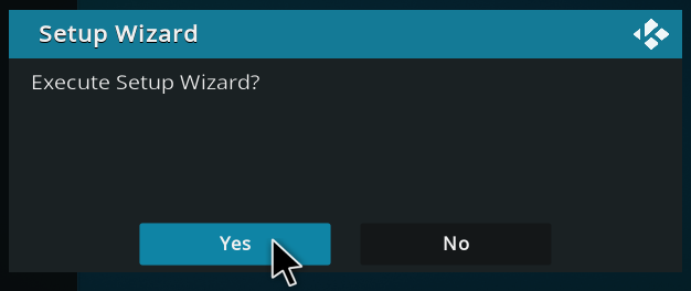 A picture of IAGL's setup wizard prompt.