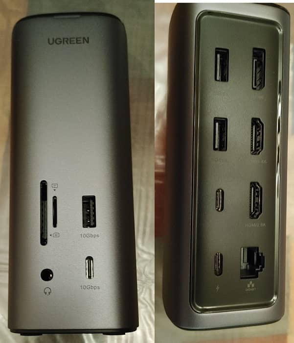Ugreen Snap Deal Docking Station Review Ports