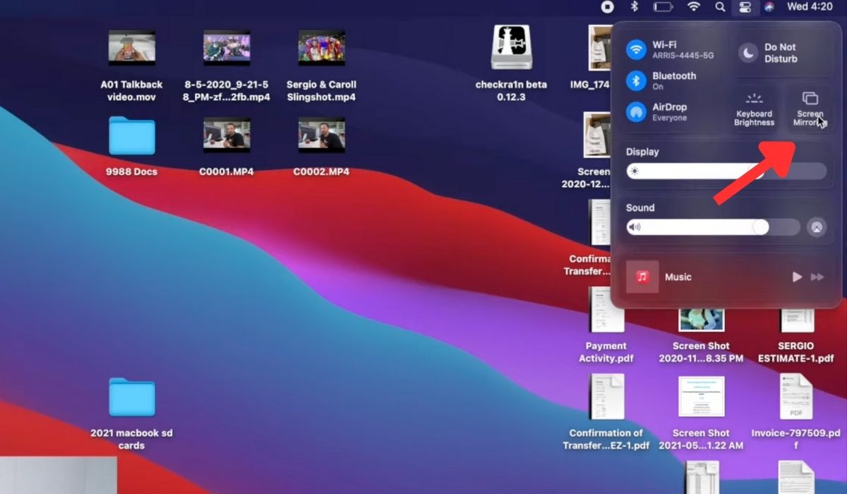 Screen Mirror With AirPlay