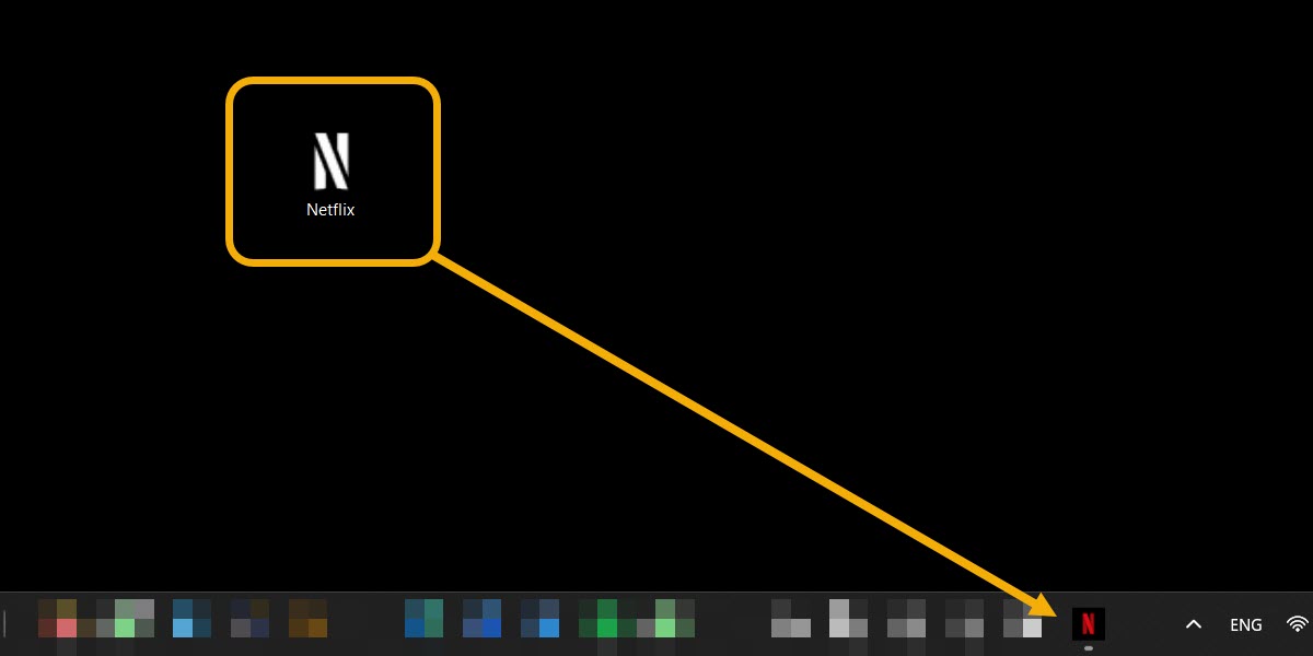 Original Microsoft app icon viewable in Taskbar.