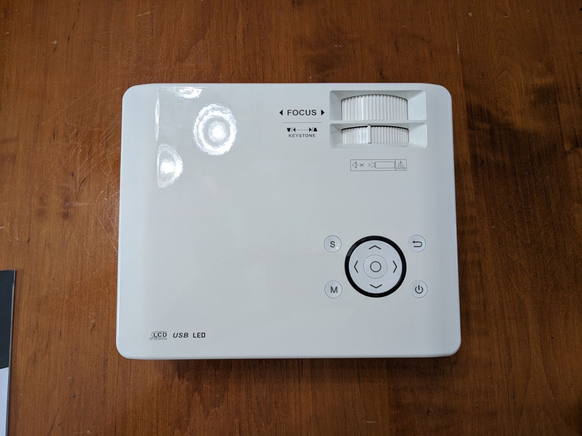 Auking Projector Review Outside Box