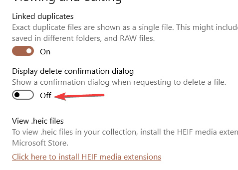 Changing The Settings Of The Photos App