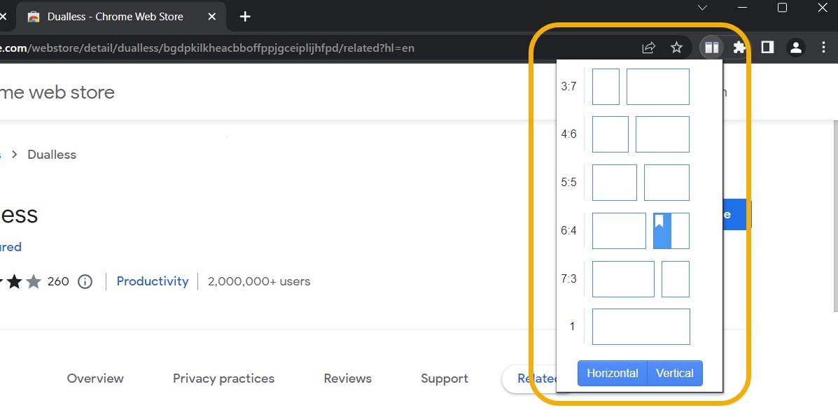 Chrome Dualless options available. 