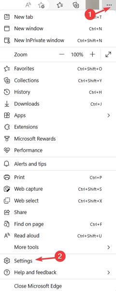 Disable Smartscreen - Settings In Microsoft Edge