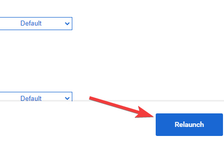 Disable Strict Click Relaunch 2