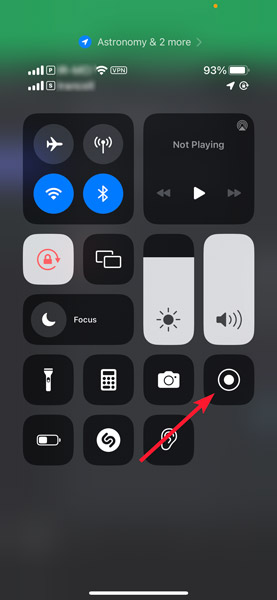 Discord Screen Opening Screen Recording On Iphone