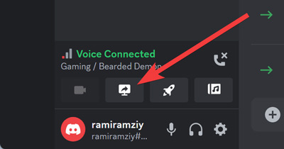 Discord Screen Opening The Screen Share Window On Discord 1