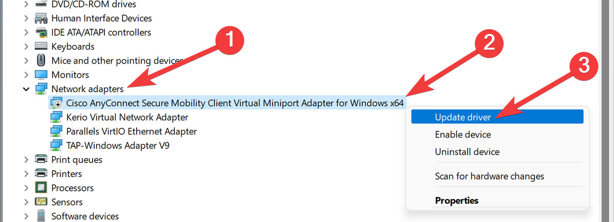 Discord Screen Updating Windows Display Adapters