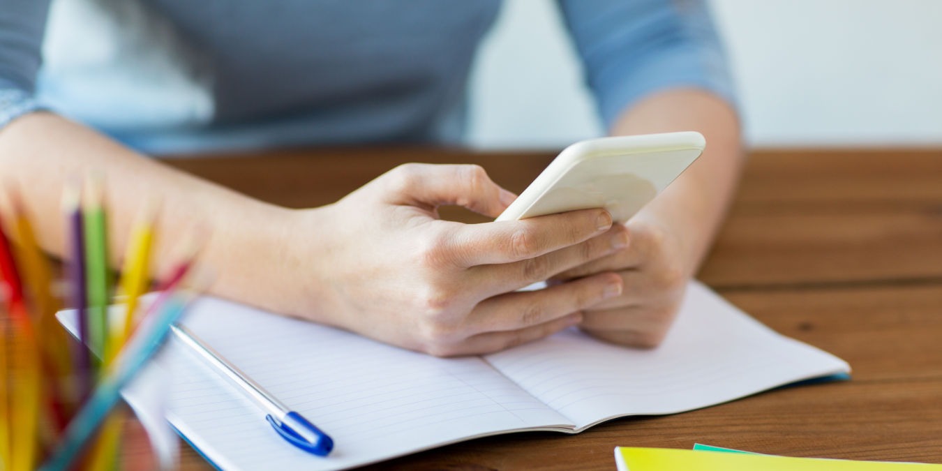 Woman Using Evernote Alternative