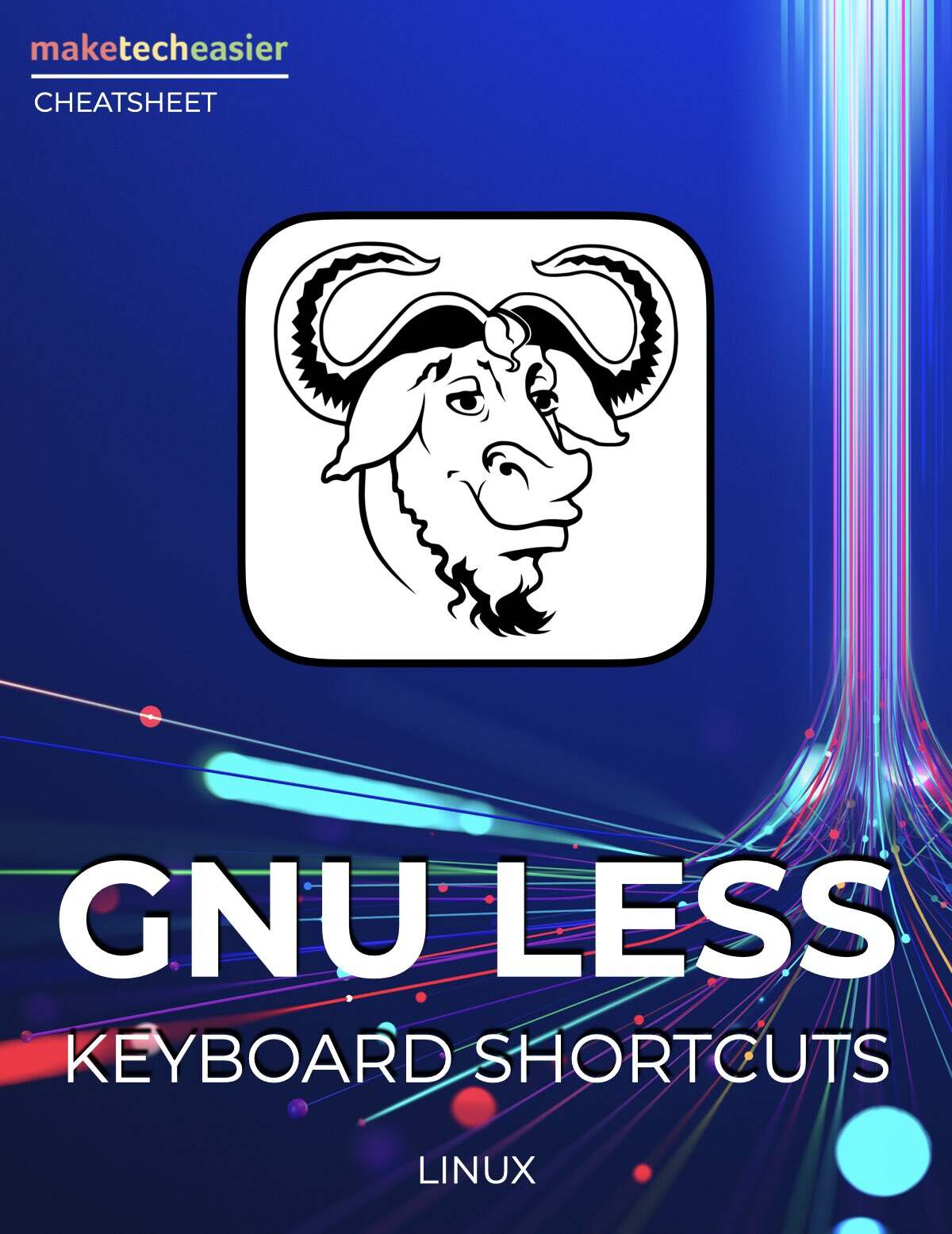 GNU Less Keyboard Shortcuts Download