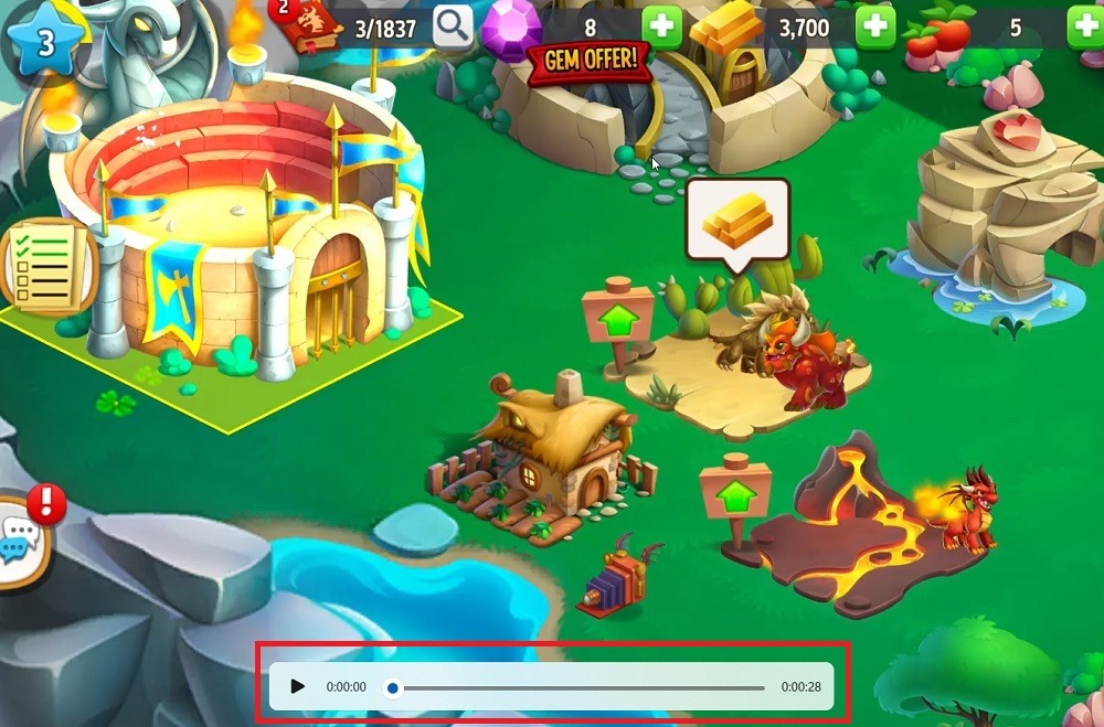 Recording saved using Snipping Tool now available to play as video. 