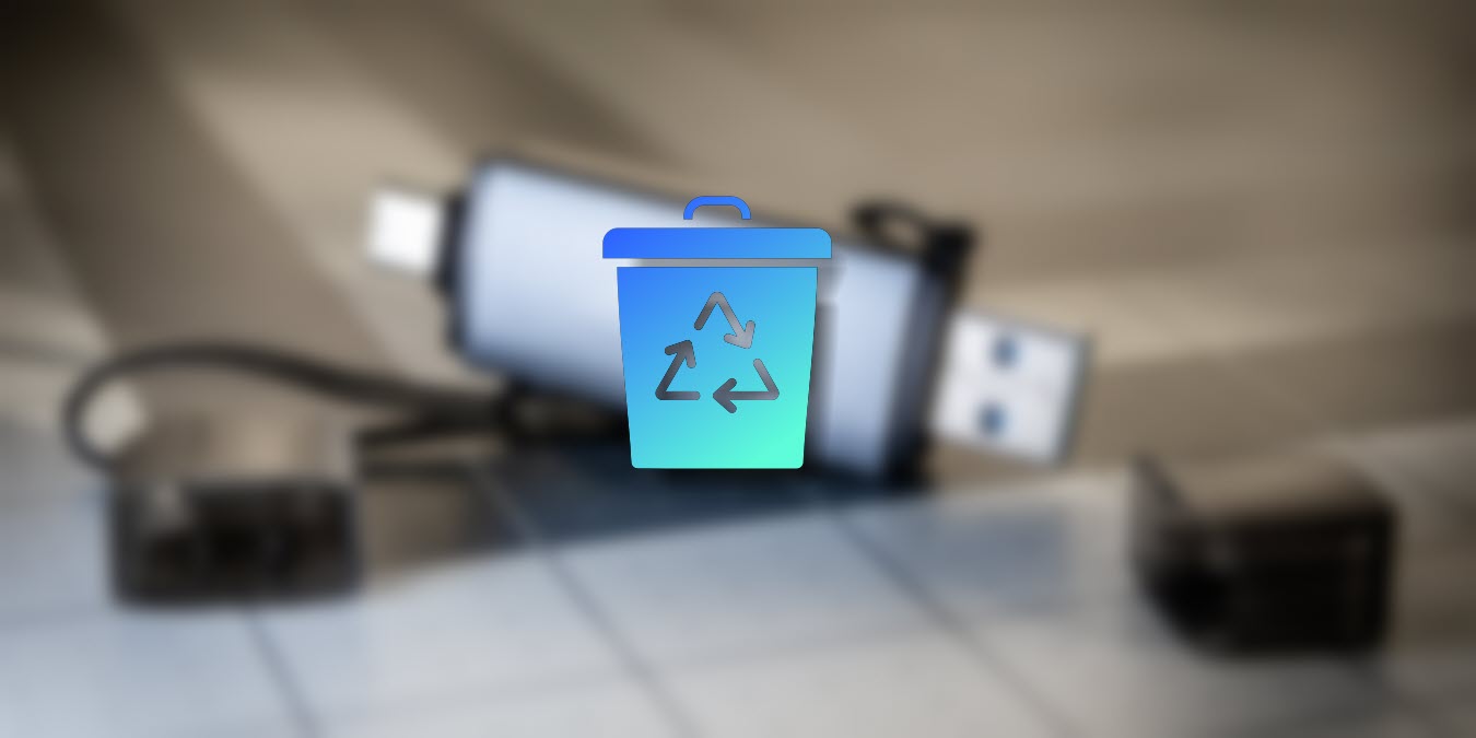 How To Add Recycle Bin To Flash Drives