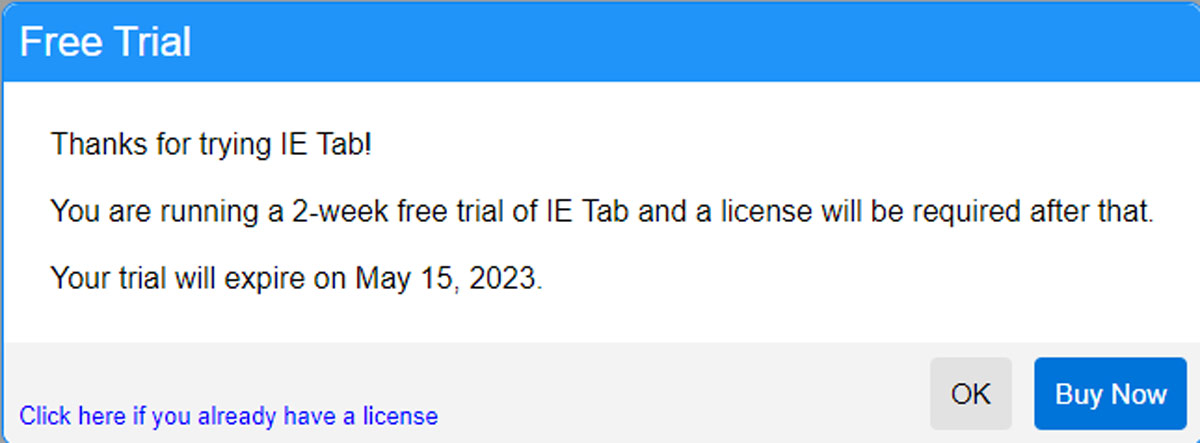 IE Mode Chrome Ie Mode Licence