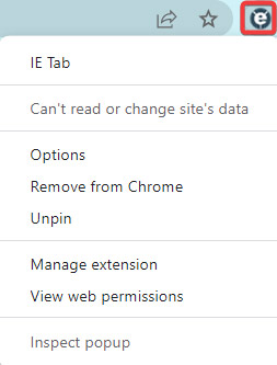 IE Mode Chrome Ie Tab Icon