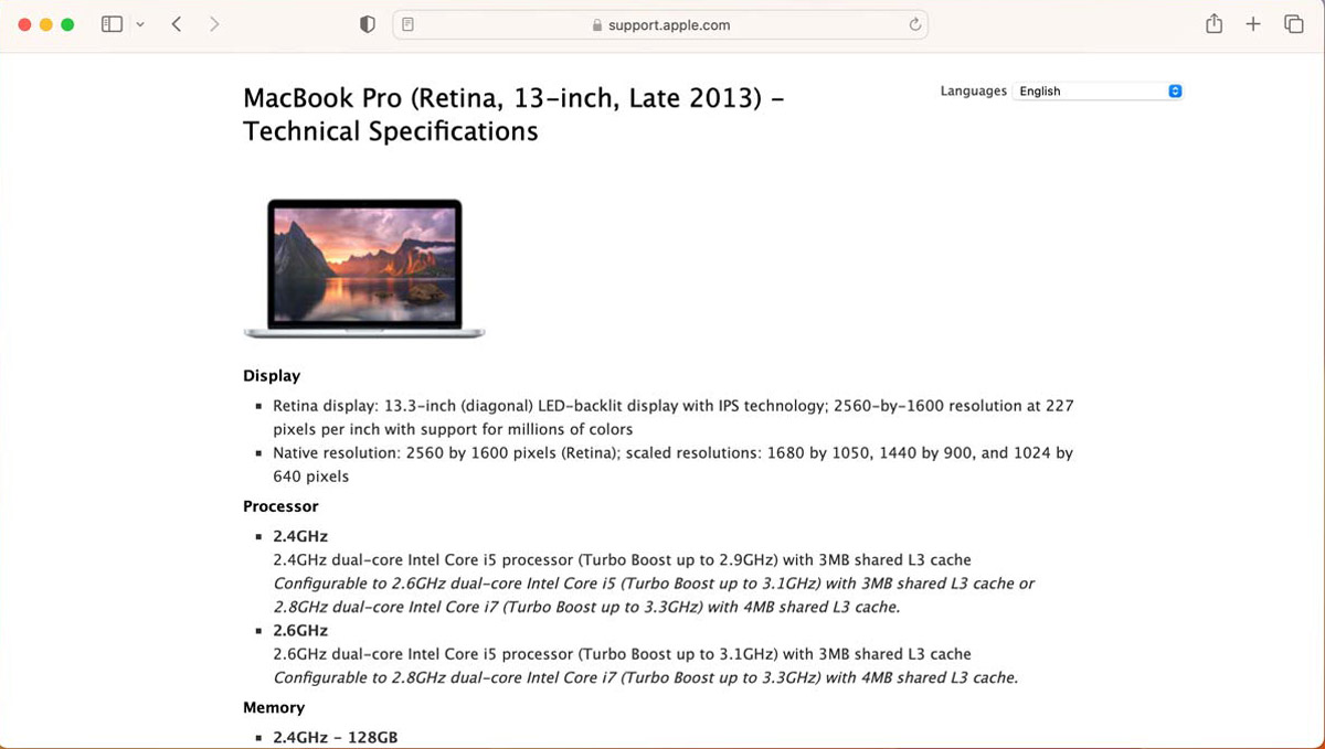 Mac Turbo Verifying Your Device Supports Turbo Boost1