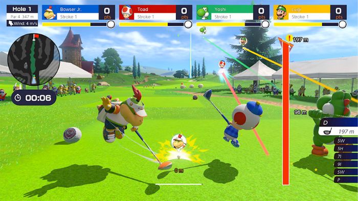 Mario Games Rushgolf