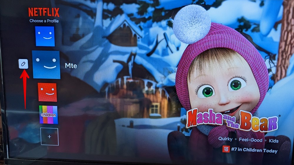 Netflix Tv Edit Profile