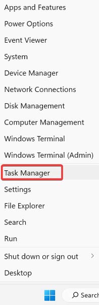 Open Task Manager
