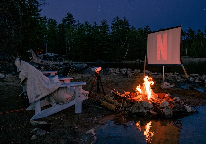 Projector Tv Outdoors