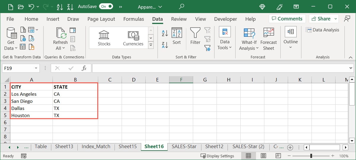 Duplicates removed in Excel
